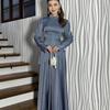 Festival di Primavera 2025, Europa, America, Amazon transfrontaliero abbigliamento donna, nuova gonna a tubino splicing elegante con temperamento francese
