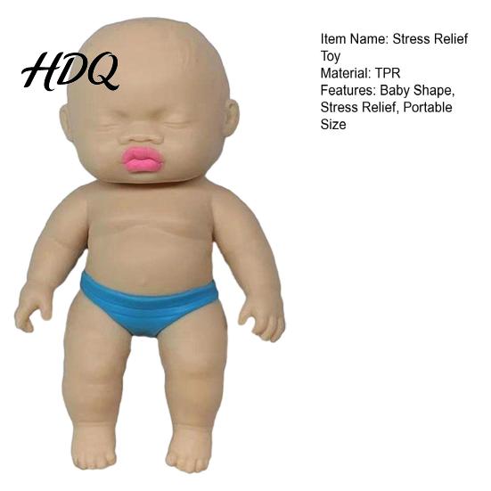 Stress Reduction Ball Slow Rising Babies Squeeze Toy Anxiety Relieving Mini Baby Kids Relief Soft Stretchy Relaxation Fidget Shape