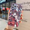 Cute Kurumi Tokisaki Phone Case For IPhone 14 13 12 11 Pro Max X XR XS 8 7 Plus Liquid Glass Color Phone Cover