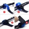 1pcs Anti Slip Buckle Magic Tape Strap, Lure Rod Bundle Strap, Fishing Rod Wrapping Fixed Strap