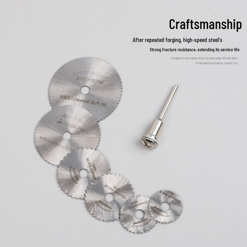 HSS High-Speed Steel Mini Circular Saw Blades for Woodworking and Metal Cutting