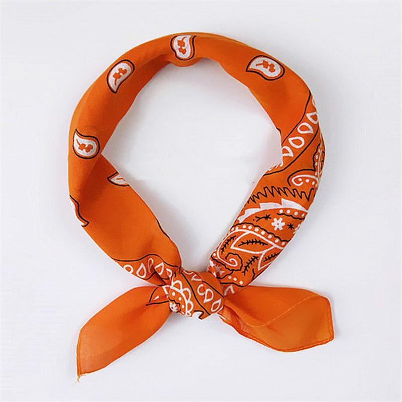 Unisex Cotton Blend Hip Hop Bandana Headwear Hair Band Scarf Neck Wrist Wrap Band Magic Head Square Scarf Hairband