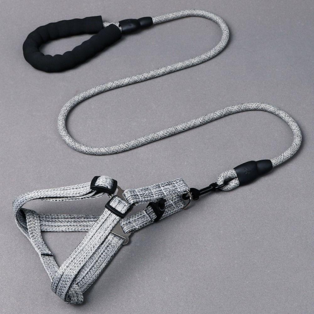 Lightweight Pet Chest Strap Escape Proof Cat Collar Lead Leash Dog Harness and Leash Set Walking