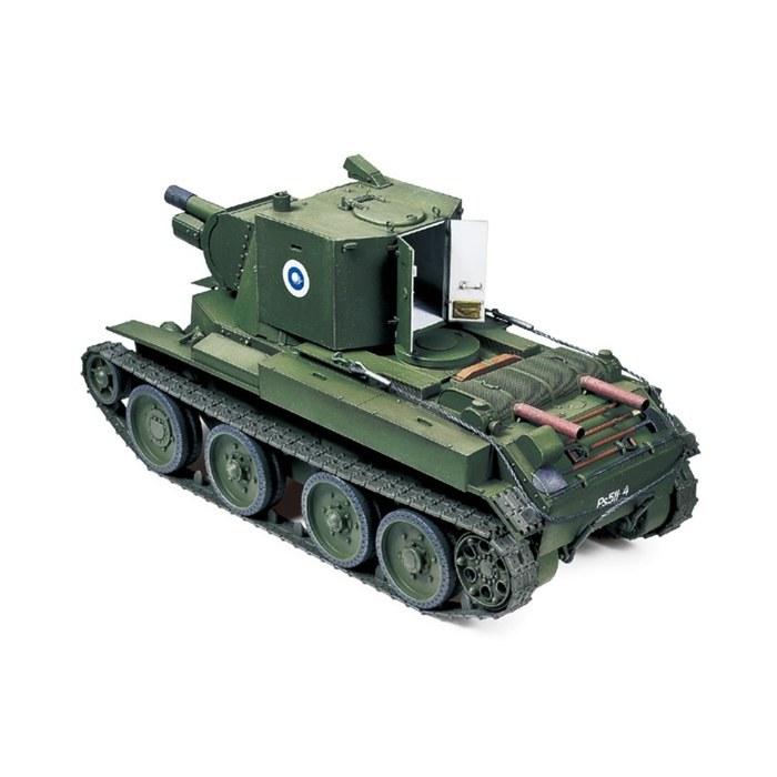 Tamiya 1/35 Military Miniature Series No.318 Finnish Army Assault Gun BT-42 Plastic Model 35318 Pre-colored Small