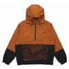 Air SS22 Half Zipper Breathable Knit Hooded Jacket Brown Men's DJ0247-241