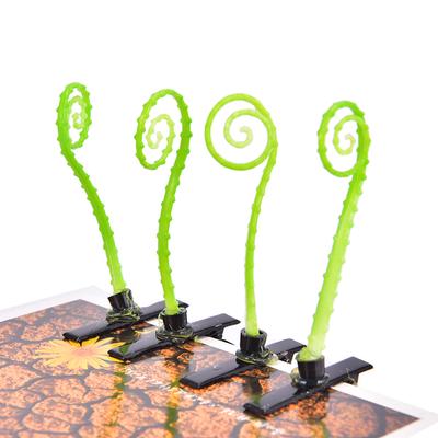 Niedliche Gras Haarspange Blume Pilz Bohne Haarspange Frauen Kinder Pflanzen Haarnadel
