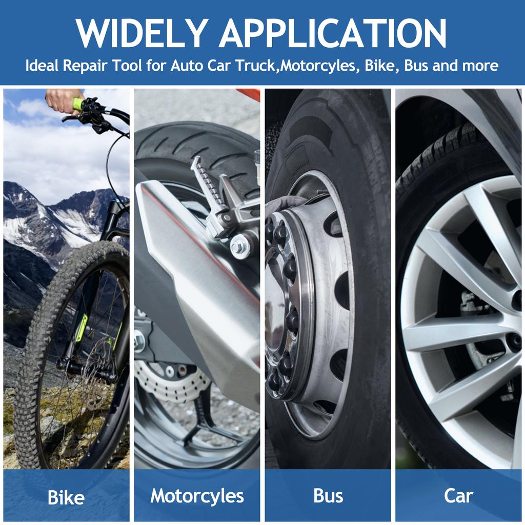 Tire Repair Patch Tools Wear-Resistant Tire Patch Roller Tool Tungsten Steel Buffing Wheel Premium 42mm High Speed Tyre Grinding