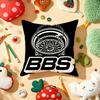 B-Bbs-Sb Racing Pillow Case Plush Fabric Soft Double-Sided Printed Sofa Warm Winter Home Gift Cushion Cover