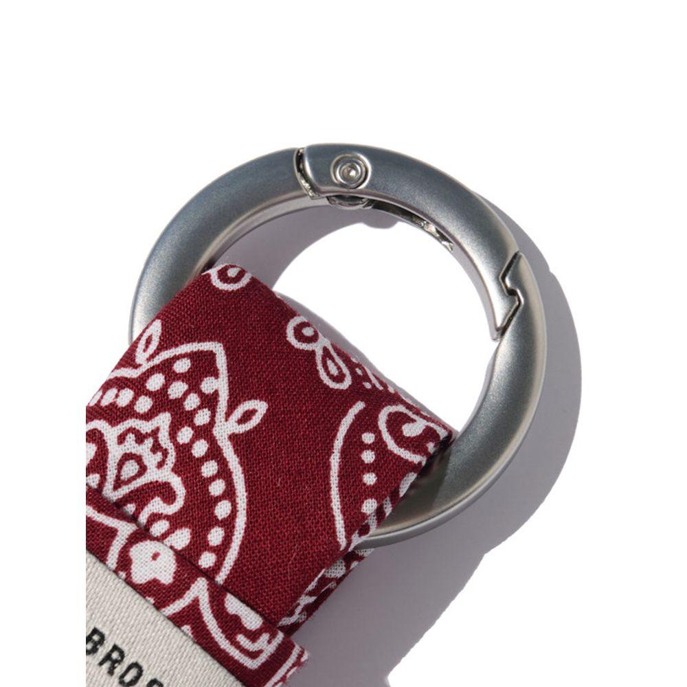 CARGOBROS Paisley Bandana Klíčenka (Červené)