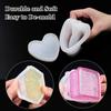 Making Props Heart Flower Shaped Epoxy Resin Silicone Casting Mould Storage Box Molds Crystal Glue