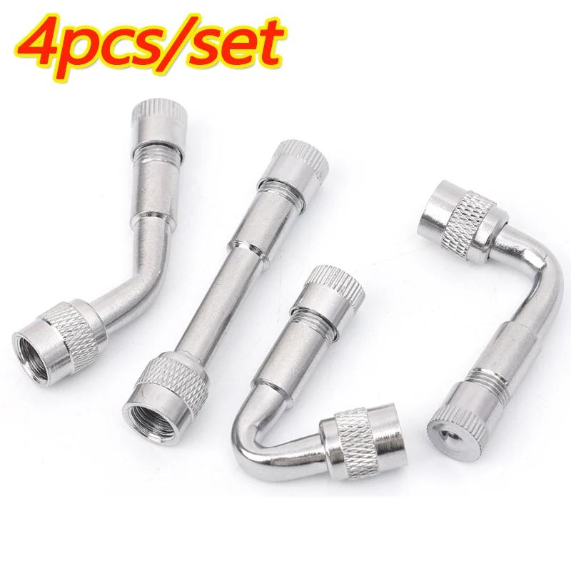 Motorcycle 45 90 135 180 Degree Angle Bent Valve Adaptor Tyre Tube Valve Extension Adapter for Truck Car Motor Bike Auto