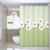 LIEI Waterproof Mildewproof Shower Curtain