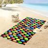 M&M's Custom Name Print Beach Towel, Large Soft Quick Dry Towel for Beach Camping Swimming