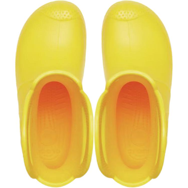 Crocs Handle It Comfortable Soft Non-Slip Durable High-Top Kids Boots Yellow Kids boots 211052-730