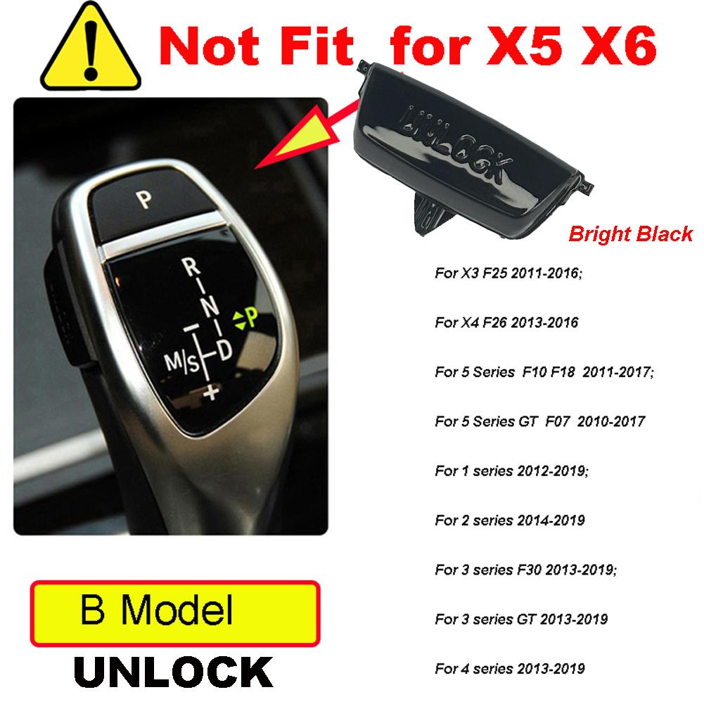 

Автомобильные аксессуары, ручка переключения передач P, кнопка парковки, переключатель для BMW 1, 2, 3, 5, 6, 7 серии F30 F10 F01 F02 X1 X3 X4 F30 F32 F48 Bright UNLOCK B