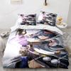 Game Genshin Impact Bedding Set Printed Bed Set With Pillowcase Duvet Cover Soft Single Double Queen Super King Size Kids Adult