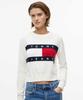 Tamijinseu Cotton Flag Crewneck Sweater (T32G6Kto15Twt1Ybh)