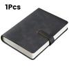 1Pcs Vintage A5 Leatherbound Notebook with Soft Cover and Bookmark Perfect for Business Meetings and University Life