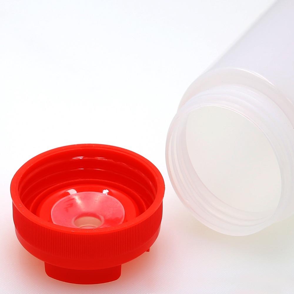 16/20/24oz Sauce Dispenser Plastic Olive Oil Dispensers Double Head Sauce Bottles  Mustard