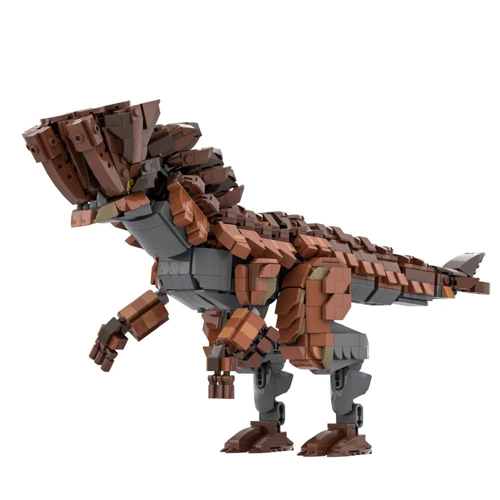 Yiran Toy Unisex Gobricks Moc-137759 Monster Hunter Barroth Building Blocks Playthings