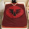 Blood Angels Cool Print Flannel Blanket, High Quality Comfortable for All Seasons, Home Decor, Warmth and Comfort, Perfect for Christmas Gifts10