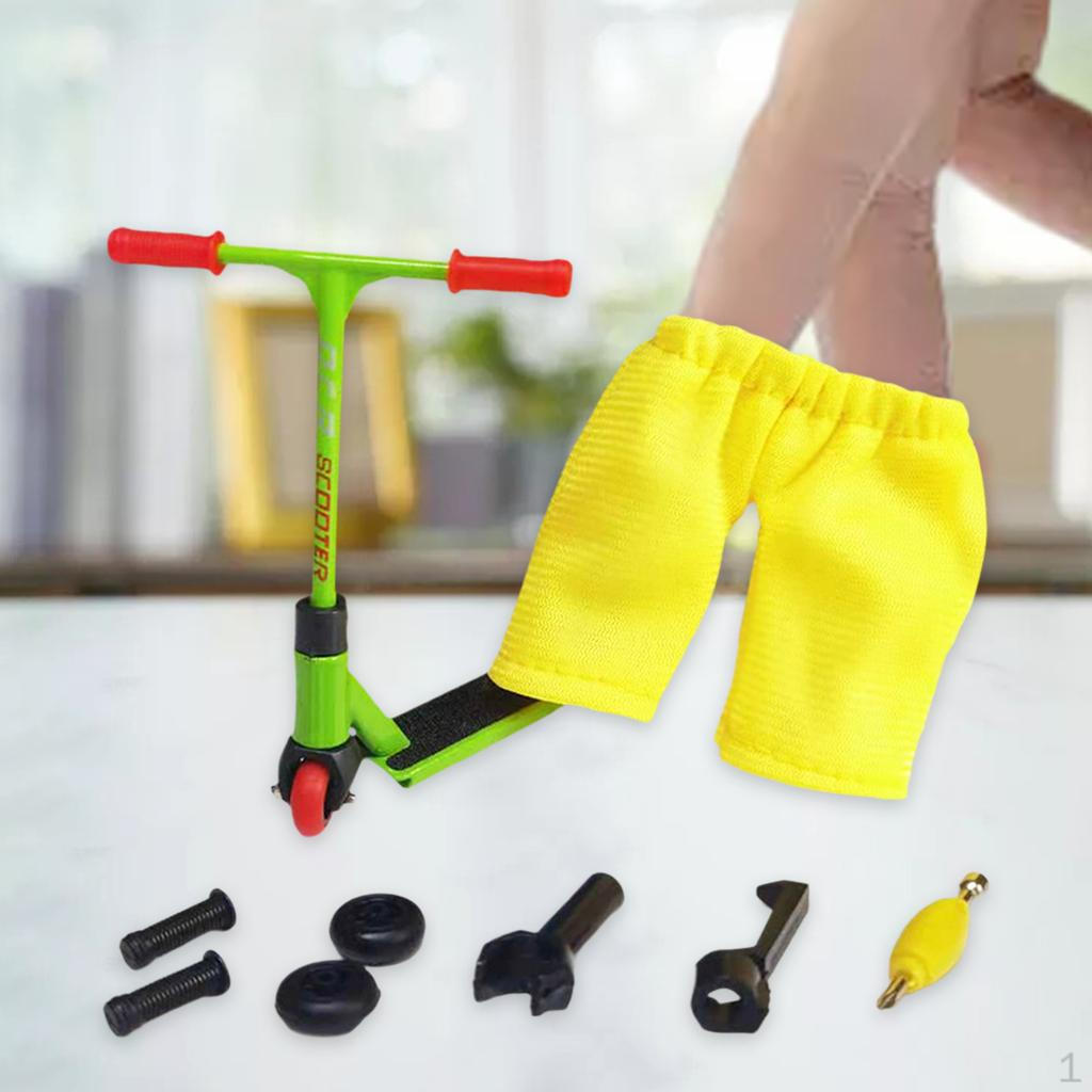 Scooter Skates Finger Two Wheels Skateboard Fingertip Bikes Toy Birthday Gift for Lovers