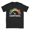 Leisure Funny Low Cortisol Level TShirt for Unisex Crew Neck  Cotton T Shirts  Short Sleeve Tee Shirt Printed Tops