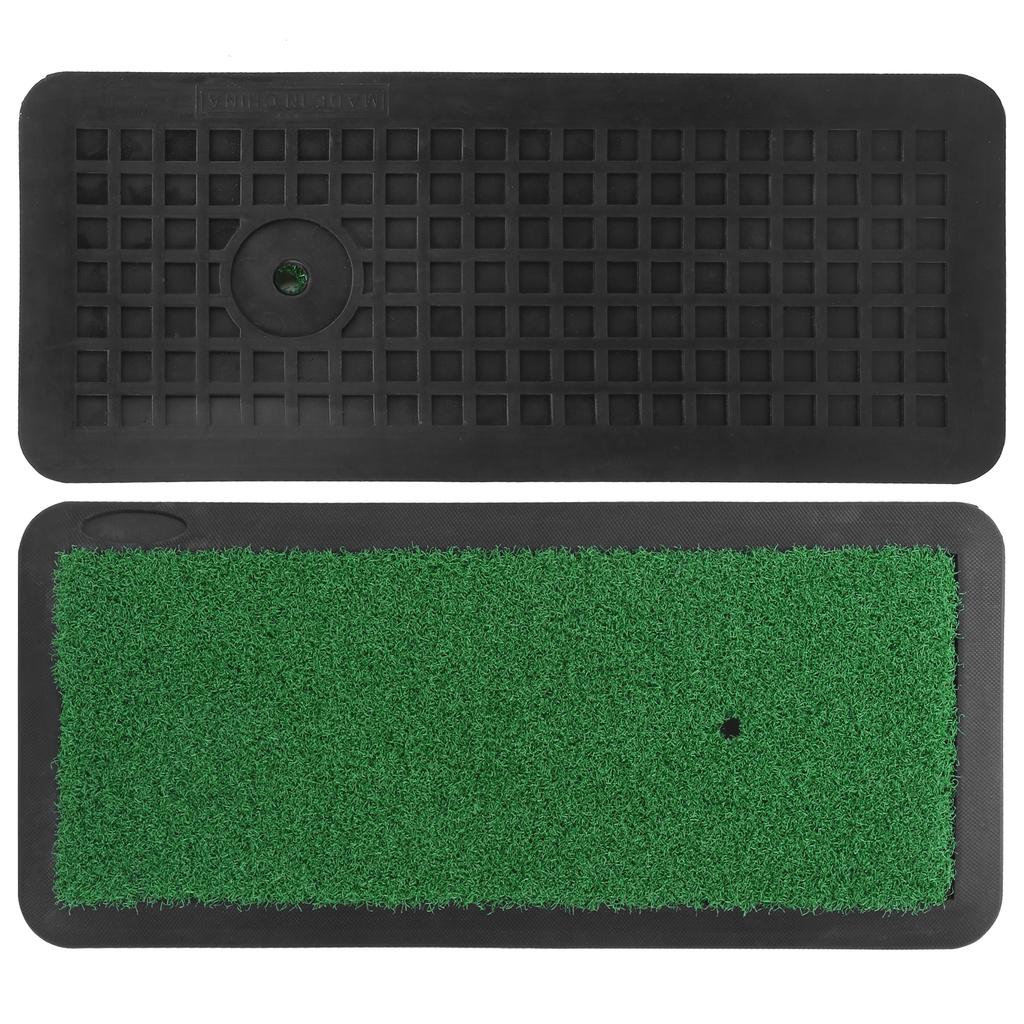 Golf Übungsschwungmatte Golf Trainingshilfen Übungsmatte Kunstrasen Gummiunterlage
