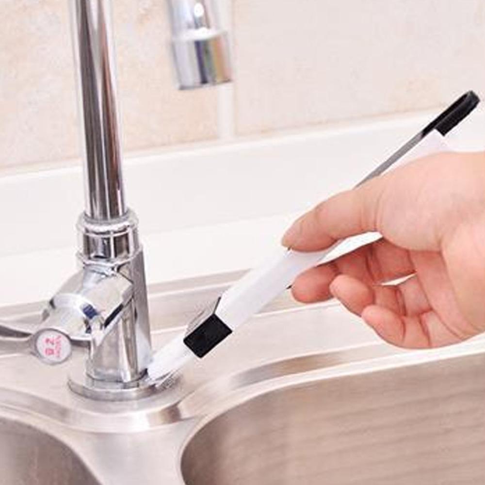 2pcs 2-in-1 Design Window Groove Cleaning Brush Slot Dust Cleaner Window Groove Cleaning