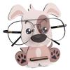 Creative Animal Glasses Frame Cartoon Cat Sunglasses Display Frame Glasses Storage Frame Hand-carved Household Wood Decoration3D