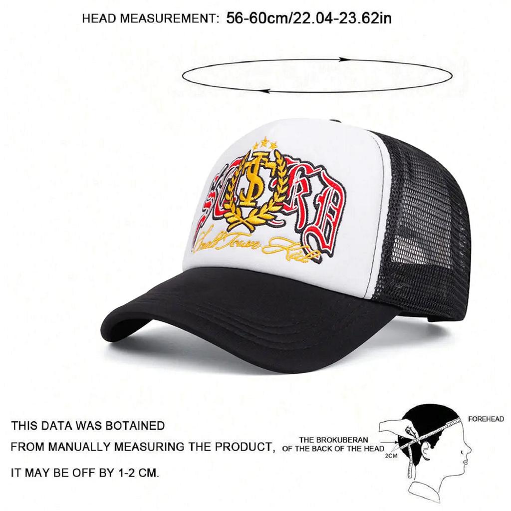 Creative New St Mai Sui Men'S Hip Hop Skateboarding Hat Riding Sunshade Hat Women'S Outdoor Leisure Sports Net Baseball Hat