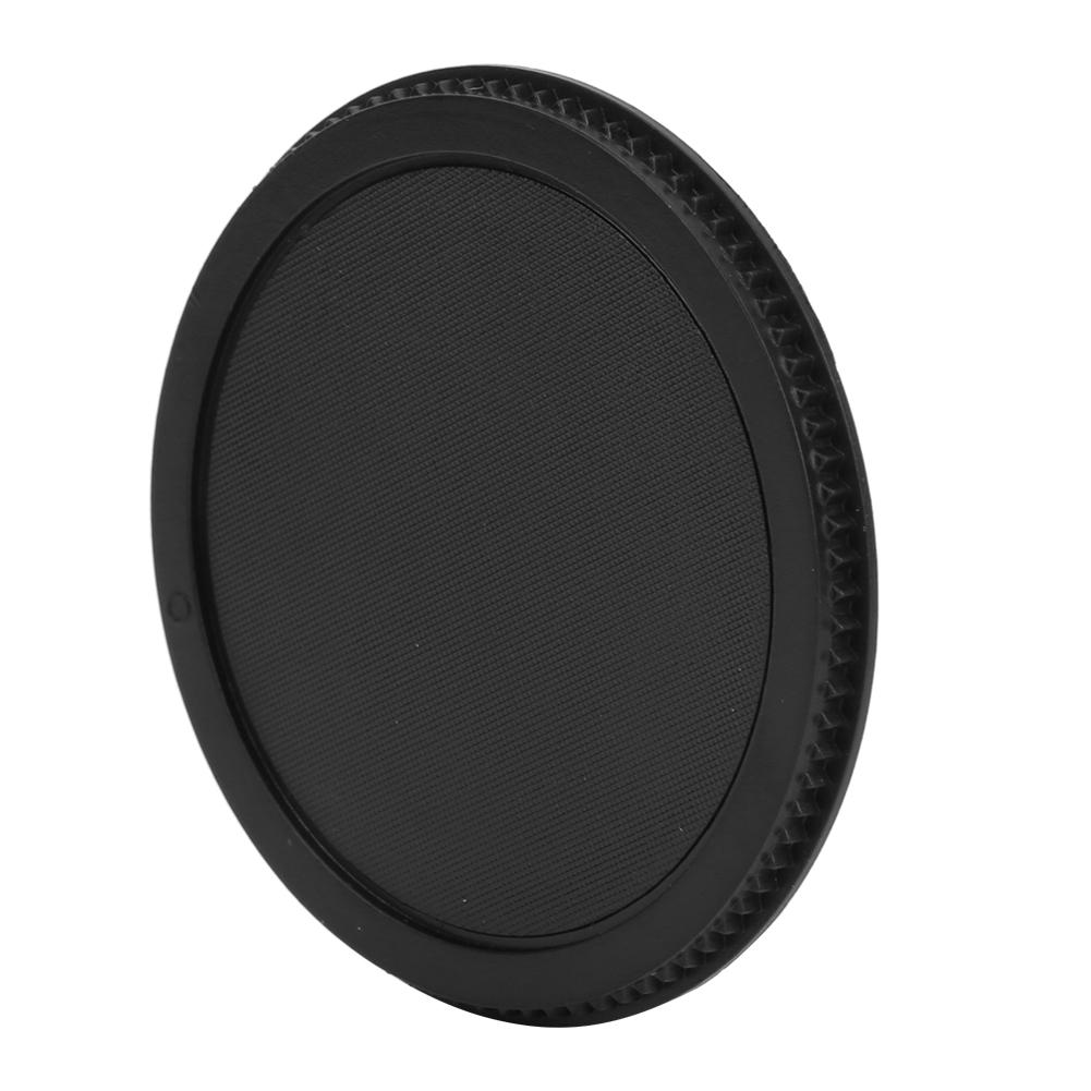 3PCS Black Plastic Portable Lens Rear Cover Body Front Cap Kit Fit for Pentax PK Mount Camera