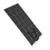 18V 340W 1129*670mmFlexible Monocrystalline Solar Panel Tile Mono Panel Waterproof Camping