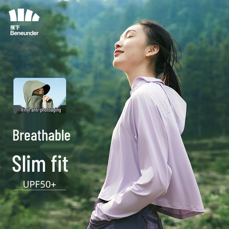 Beneunder Ice Touch Women s UV Protection Hooded Jacket L