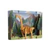 Luke Run APRICUS 3D Theater Puzzle Brontosaurus Puzzle, 14.7 X 3.6 X 9.7 Cm, Wooden