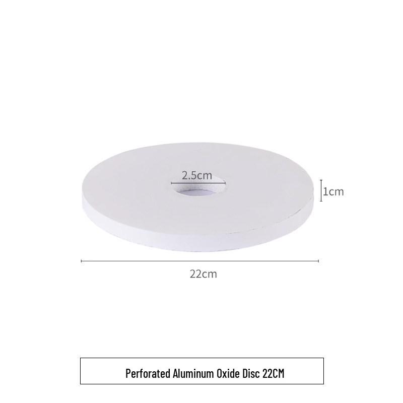 High-Temperature Ceramic Kiln Firing Tools: Aluminum Oxide Disc, Anti-Stick Board, and Spacer