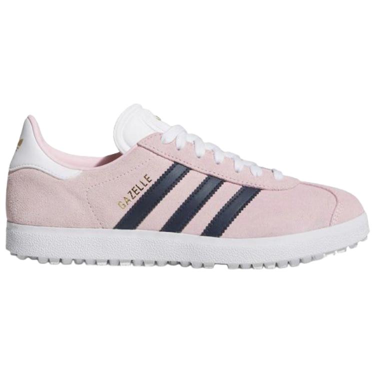 Adidas  Gazelle Spikeless Golf Clear Pink Night Indigo Women Sneakers Cloud-White JI3941