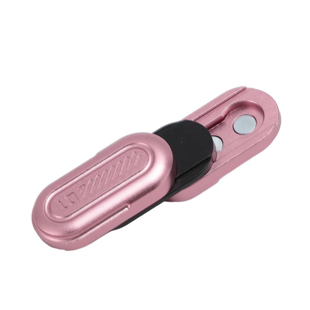 Mini Metal Haptic Push Slider 3 Layer Capsule Shape Inspired Finger Push Card Slider Toy for Travel