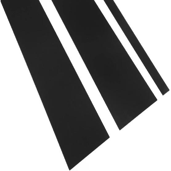 6pcs Pillar Post Decal Trim, Gloss Black Side Door Window Cover Trim Replacement for Charger (Charger 2011-2021)