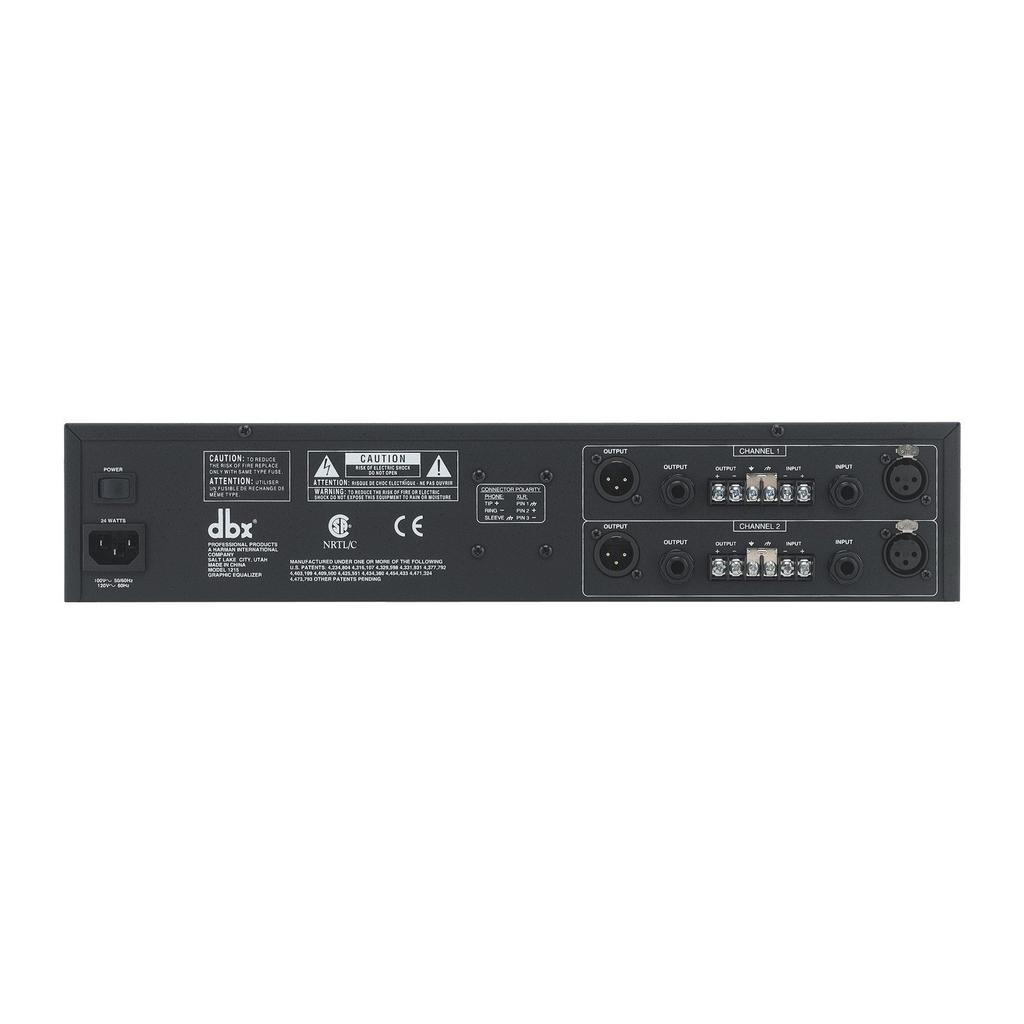 DBX 2ch Graphic Equalizer 1215 [ ] 15-band