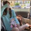 Women's Milky Yellow Soft Knit Cardigan - Cozy, Loose-Fit, Sweet Style for Autumn/Winter