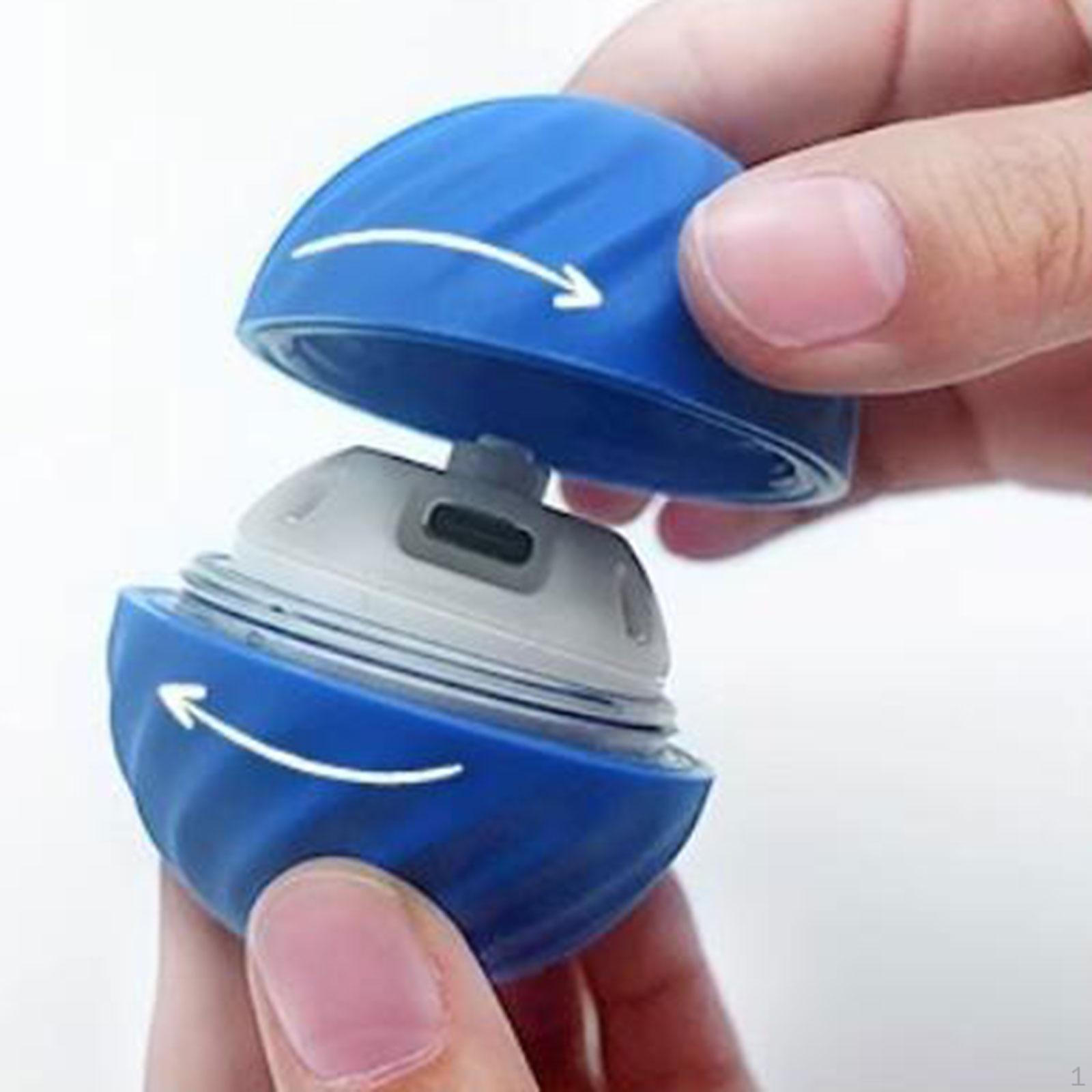 

Electric Interactive Cat Toy Ball Automatic Pet Exercise for Indoor Cats Reachargeable Diameter синій