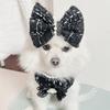 Dog Princess dress Chest Strap Pet Supplies Yorkshire Leash Dog Harness No Head Bow