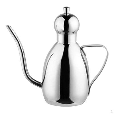 Dispenser Cruet,Stainless Steel Oil Pourer Dispensing Bottles 3 Sizes
