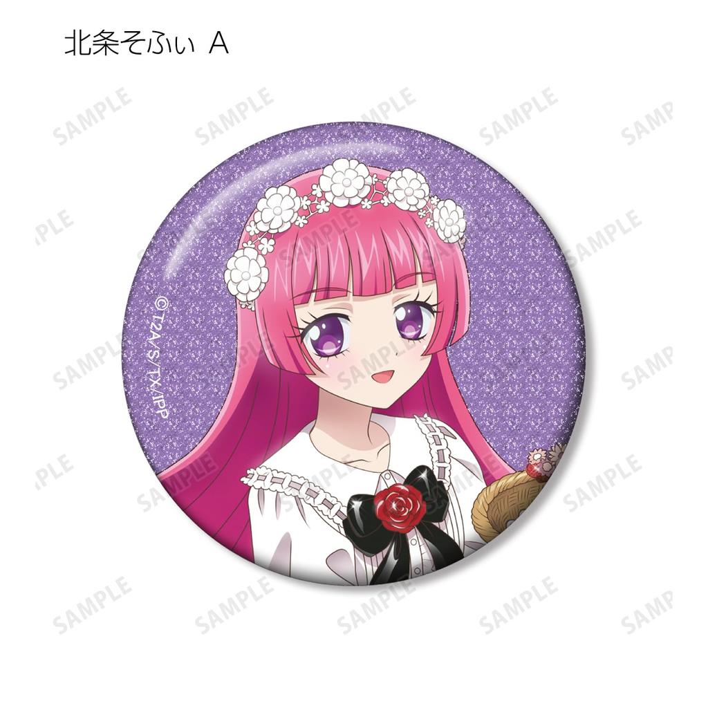 PriPara 10th Anniversary Original Illustration Flower Festival Ver. Trading Glitter Can Badges Box of 16
