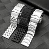 20mm 22mm Men Stainless Steel Watch Band for Huawei GT5 46mm GT4 Metal Bracelet for SAMSUNG Galaxy 7 44mm 40mm 6classic 43 47mm