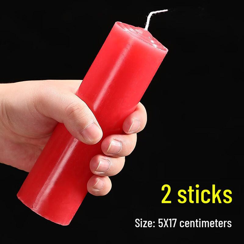 LIEI Large Red Household Candle