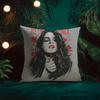 Singer L-Lana Del Rey Cushion Cover Natural Linen Pillow Case Double-Sided Print Decorative Sofa Pillowcase Home Decor Gift