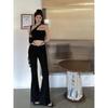 Internet celebrities fried street babes sexy fashion suit women's summer new suspender vest wide leg pants two-piece set