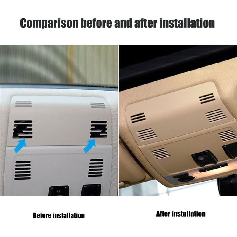 Authentic Car Interior Roof Reading Lamp Frame Trim Accessory For BMW X1 E84 2009-2015 3' E91 2005-2012 51448036236